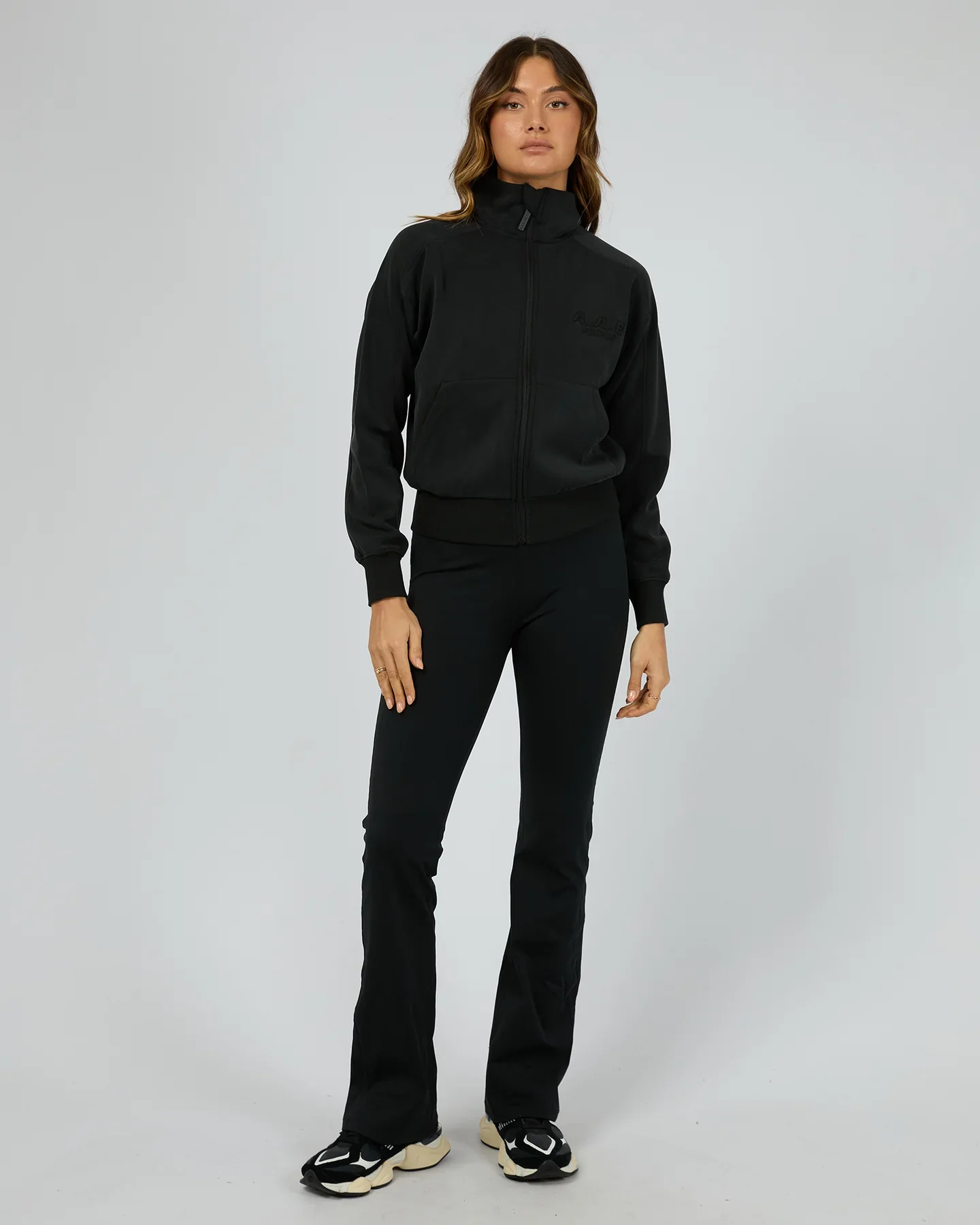 All About Eve - Luxe Active Zip Through - Black - Image 3